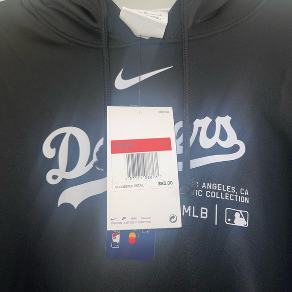 Nike Black Dodgers Hoodie - Picture 3 of 8